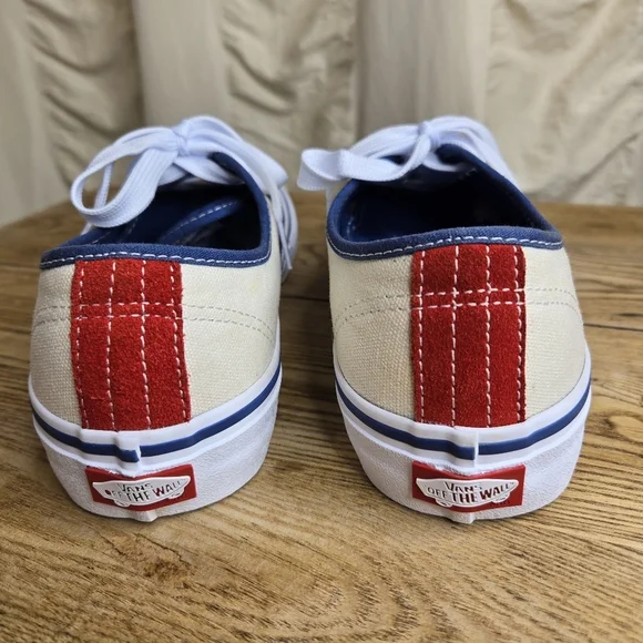 Vans Authentic Pro Stv Navy / Classic White Mens 7 Women 8.5 - Picture 5 of 10